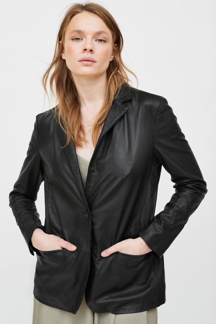 CHAQUETA GRACE CUERO