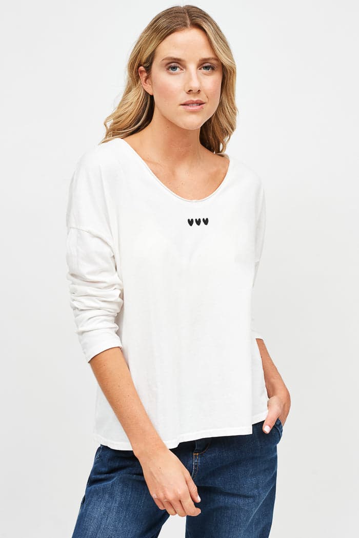 POLERA CORAZONES
