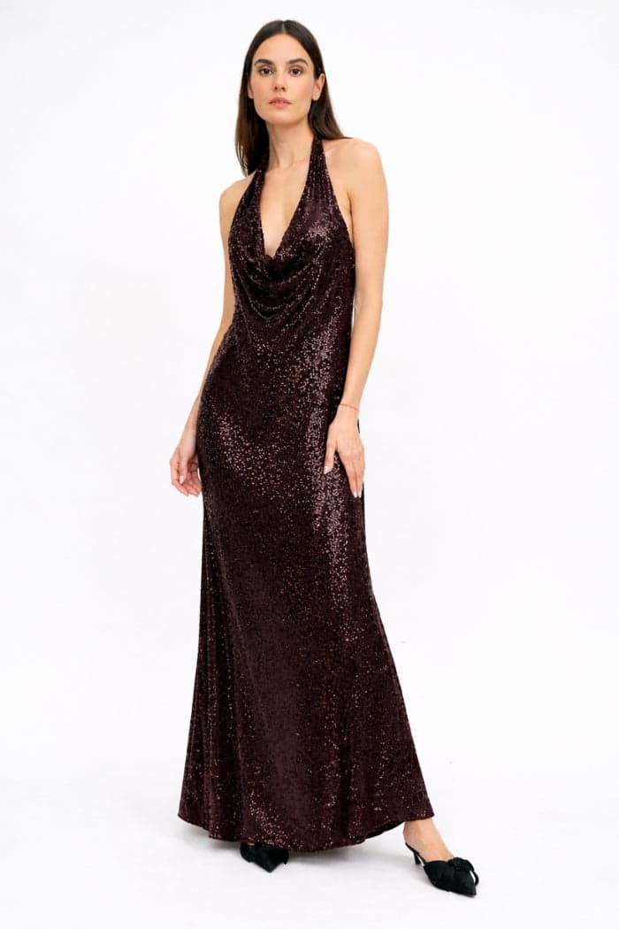 VESTIDO LENTEJUELAS